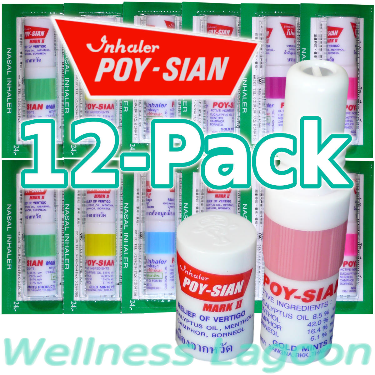 12-Pack POY-SIAN doftpenna